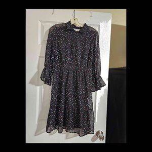 Lauren Conrad Floral 3/4 sleeve Dress